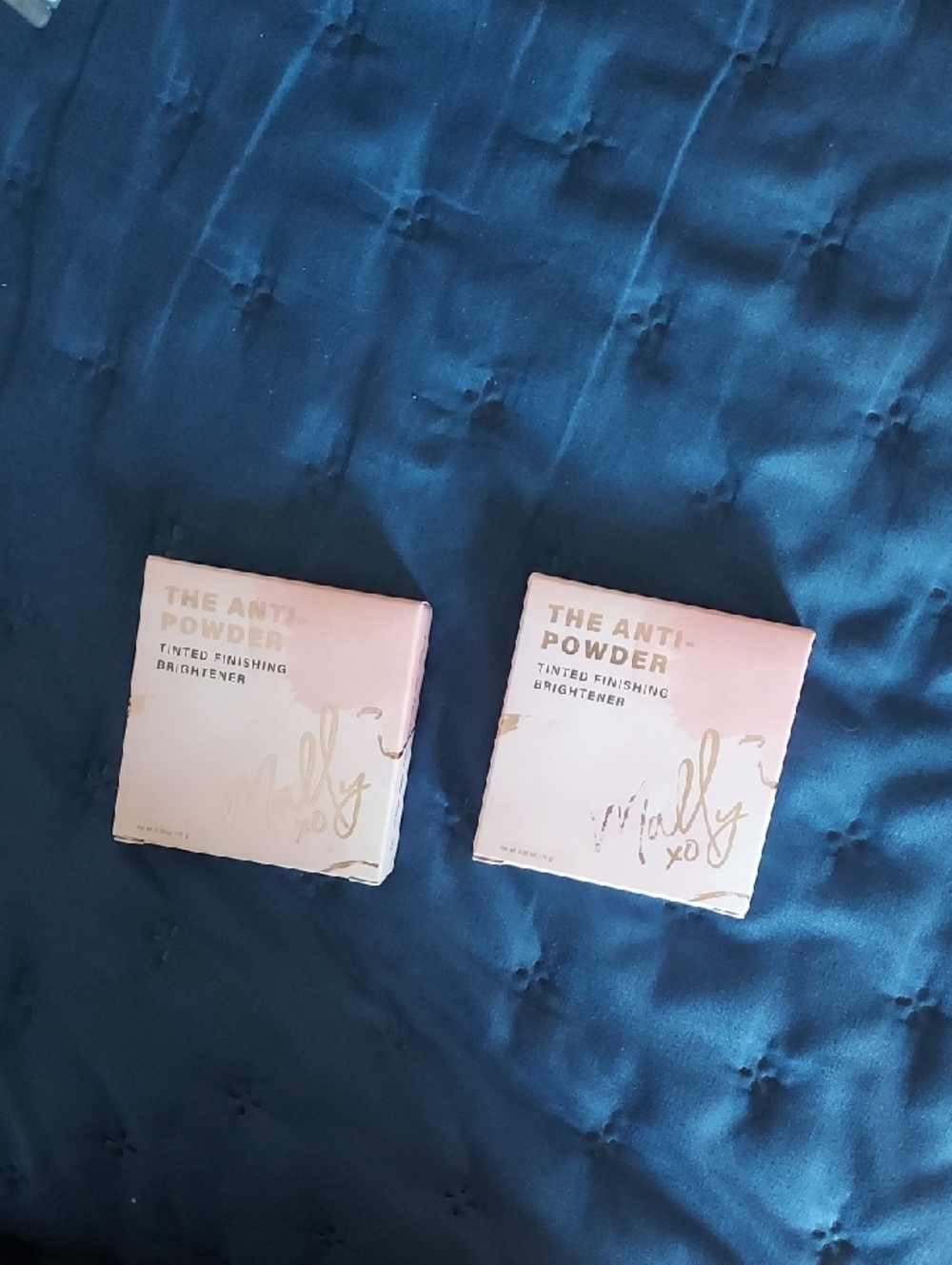 Set of 2 ~ Mally XO The Anti Powder Tinted Finishing Brightener LIGHT 0.39 oz